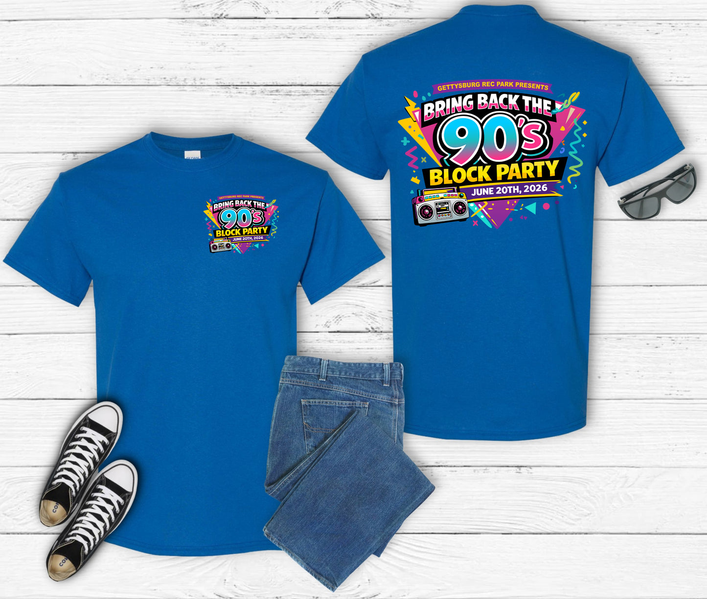 90'S GETTYSBURG REC PARK BLOCK PARTY LIMITED!!!!!!