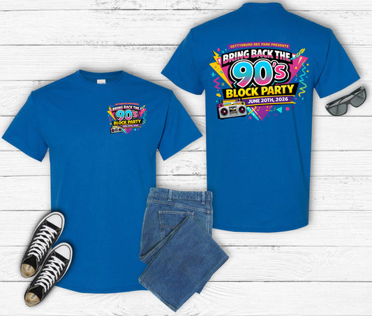 90'S GETTYSBURG REC PARK BLOCK PARTY LIMITED!!!!!!